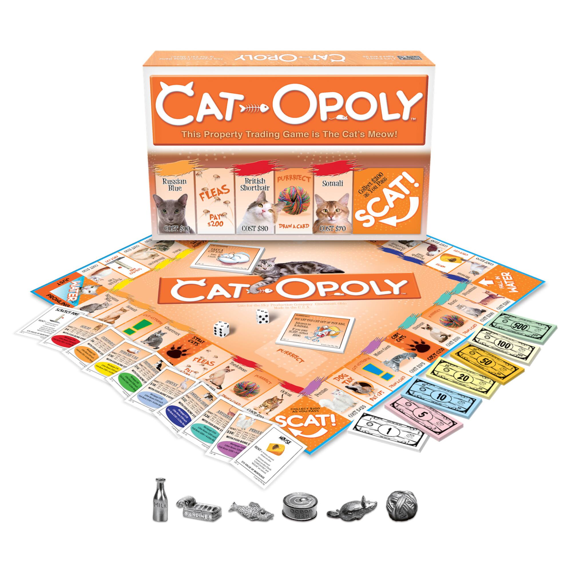 Late For The Sky Catopoly Game